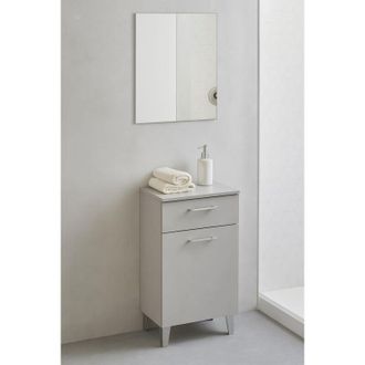 Feridras Feridras - base iris 1 anta 45X34X84H grigio calce