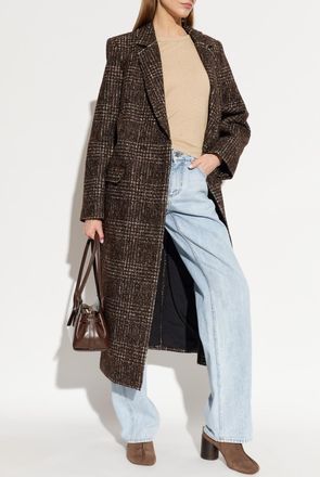 Iro Coat Iglia, Womens, Brown