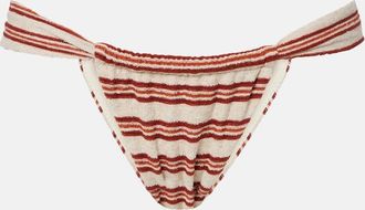 Montce Swim Braga de bikini Sandra de rizo a rayas