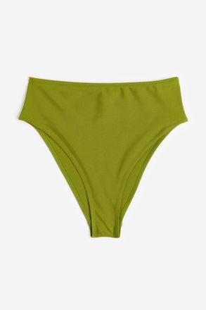 H&M Bikinihose Brazilian - Green