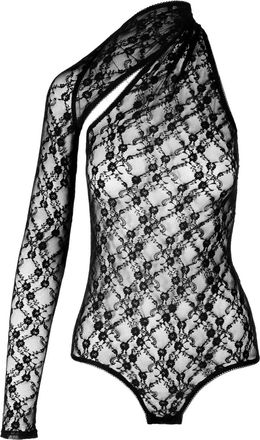 Ioana Ciolacu Body in pizzo - Nero