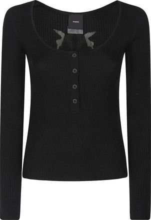 Pinko Mujer, Jerseys, Negro, Talla: L