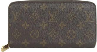 Louis Vuitton Portafoglio lungo Pre-owned (bi-fold) - - Pre-owned - Donna - Marrone - ONE SIZE