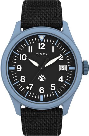 Timex Traprock Mens Black Watch TW2W34300 Fabric - One Size