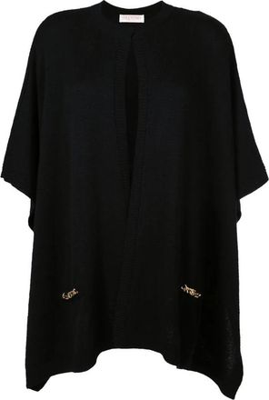 Valentino Garavani Chain-Link Cashmere Cape