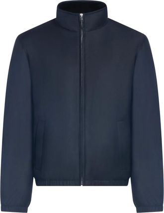 Yves Salomon zip jacket - Blu