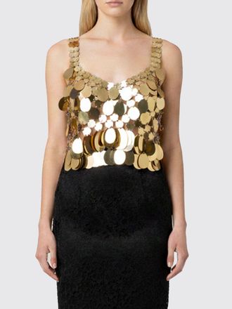 Paco Rabanne Top Rabanne con paillettes