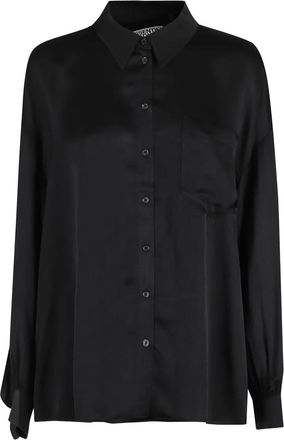 Essentiel ruffled Ilorin top - Black