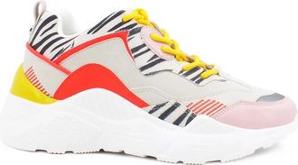 Steve Madden Project Sneaker - Dames - Sneakers - Veelkleurig - 40 EU - Leer - Schoenen