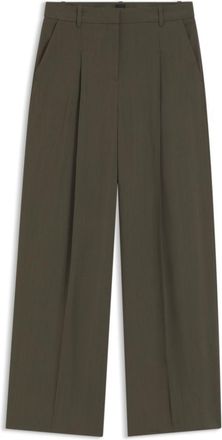 BOSS Regular-fit pants in pinstripe stretch crepe