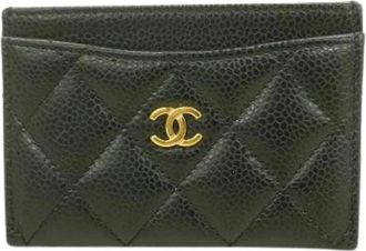 Chanel Pre-owned portafogli di pelle - - Pre-owned - Donna - Nero - ONE SIZE