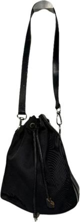 Gucci Pre-owned Bucket Bags, female, Black, Size: ONE SIZE Pre-owned Vintage Bucket Bag