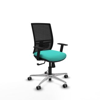 Piqueras y Crespo Silla De Oficina Piqueras Y Crespo Yunquera Negro Reposabrazos 1d