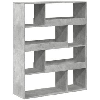 vidaXL Vidaxl - Separador De Ambientes Madera Gris Hormig&oacute;n 100x33x125,5 Cm
