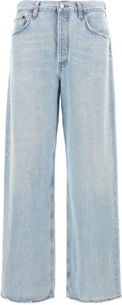 A Gold E Light Blue Low Slung Baggy jeans