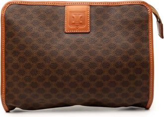 Celine Pre-owned Celine Macadam Coated Canvas Clutch Unisex 7NJYZ2SJN0D5TBHS