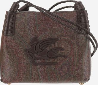 Etro Brown Arnica Libra Shoulder Bag