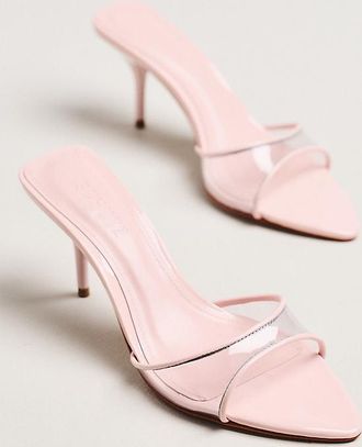 Schutz Elodie Vinyl Mule Heels