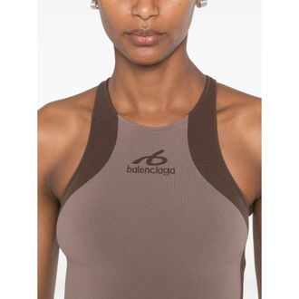 Balenciaga Logo-print Tank Top