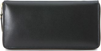 Comme Des Gar&ccedil;ons Zwarte leren portemonnee - unisex - Portefeuilles - Zwart - ONE Size - Leer - Accessoires