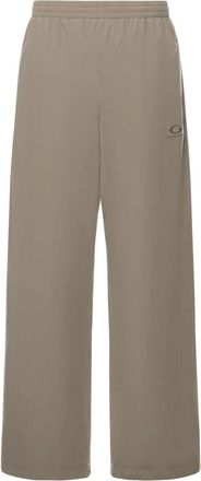 Balenciaga Wide Trousers, female, Beige, Size: M Loop Sports Icon Tracksuit Pants