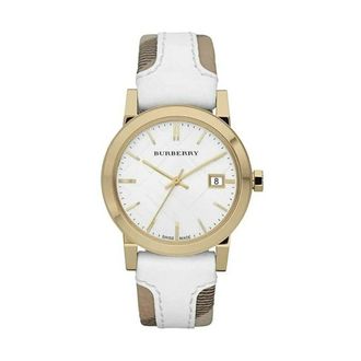 Burberry The City Watch - Dames - Horloges - Geel - ONE Size - Leer - Accessoires