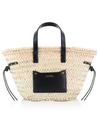 Isabel Marant Kleiner Shopper aus Stroh Cadix