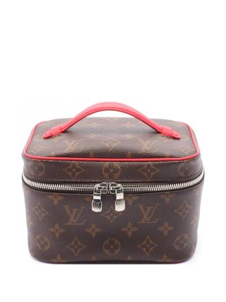 Louis Vuitton 2010s mini Nice handbag - women - PVC/Leather - One Size - Brown