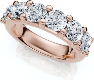 Pompeii3 Certified 1 1/2ct Diamond Bezel With Accent Engagement Ring 14k Gold Lab Grown