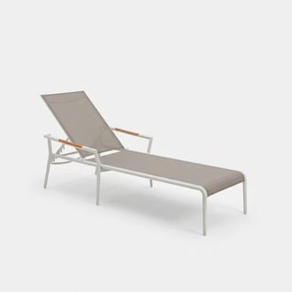 OEM Tumbona De Patio Blanca Petra Zumm De Homms