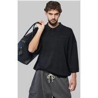 Fear of God Signature 3/4 Sleeve 90s Knit Polo