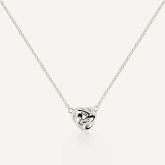 Radley London Mallow Street Silver Twist Necklace Silver - RYJ2561