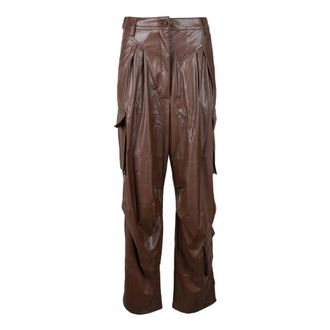 Aniye By Broeken, Dames, Bruin, XS, Polyester, Polyester Stijlvolle Broek