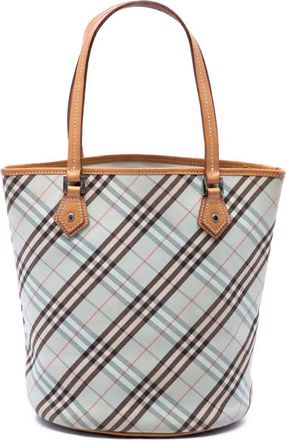 Burberry Pre-owned Burberry Nova Check Canvas Tote Ladies JUF11BTEAXWGR9AI