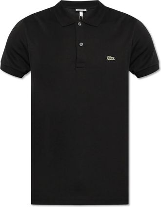 Lacoste Cotton Polo - Heren - Polos - Zwart - XL - Katoen - Tops