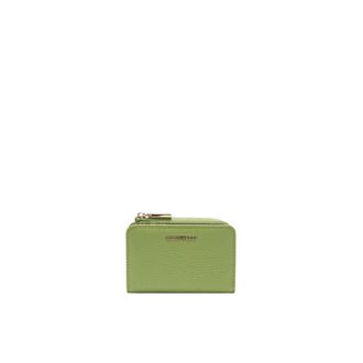 Coccinelle Wallets & Cardholders, female, Green, ONE SIZE, Compact Metallic Card Holder