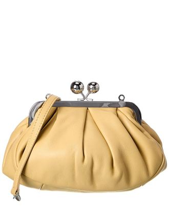 Max Mara Prati Leather Clutch