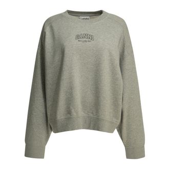 Ganni Felpe - - Sweatshirts & Hoodies - Donna - Grigio - L