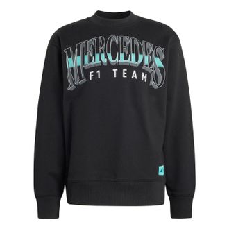 adidas x Mercedes - AMG Petronas Formula One Team Las Vegas Sweatshirt Black White KG4747