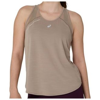 Asics Road Tank Tank Top f&uuml;r Damen | braun/beige
