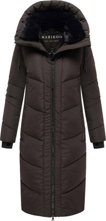 Marikoo Nadaree dames winterjas - lang, warm & met capuchon