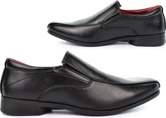 Generic Mens Formal Shoes Size 12 Mens Formal Shoe Size 8 Extra Large Shoe Slip On Shoes Extra Large Slip On Sizes 7-14 Black 12 UK
