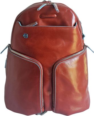 Piquadro CA3066B2/CU4 Leather Business Style Backpack - Brown One Size, Leather, One size