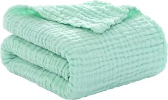 OEM Toalla Beb&eacute; - Algod&oacute;n 6 Capas - 50 X 50 Cm - Para Ba&ntilde;o Y Cara - Absorbente - Suave Para Piel Sensible - 1 Unidad