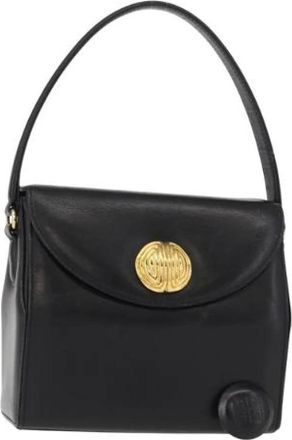 Givenchy Pre-owned Handbags, female, Black, Size: ONE SIZE Pre-owned Leather Handbag