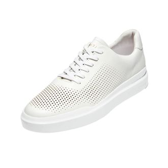 Cole Haan Grandpro Laser Cut Sneakers White C31436 Mens