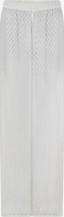 Missoni Weite Lochstrickhose mit Lurex