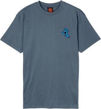 Santa Cruz Screaming Hand Chest T-Shirt T-Shirt für Herren | blau