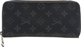Louis Vuitton Black Monogram Eclipse Long Wallet (Bi-Fold) (Pre-Owned)