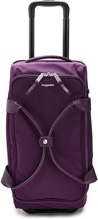 Baggallini Gramercy Carry-On Duffel Bags Mulberry Twill Nylon : XL, Nylon/Polyester